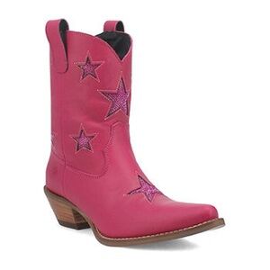 Dingo Womens Star Struck Stacked Heel Booties size 7